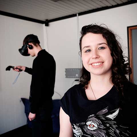 Stella Brziakova er studerende på uddannelsen til softwareingeniør med speciale i VR og AR.