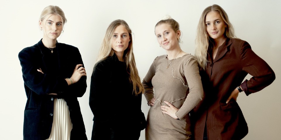 Holdet bag CAPSULE er Louise Kristine Linde, Emilie Seegert, Nanna Hejndorf og Nadia Wabra.
