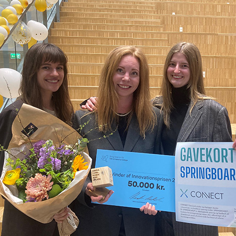 Vinder af Innovationsprisen 2023 - Herrejakkesæt får nyt liv som upcyklede jakkesæt til kvinder til gavn for både klimaet og ligestillingen