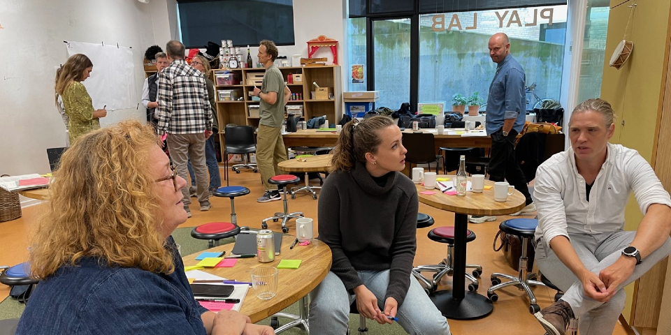 Mennesker til workshop
