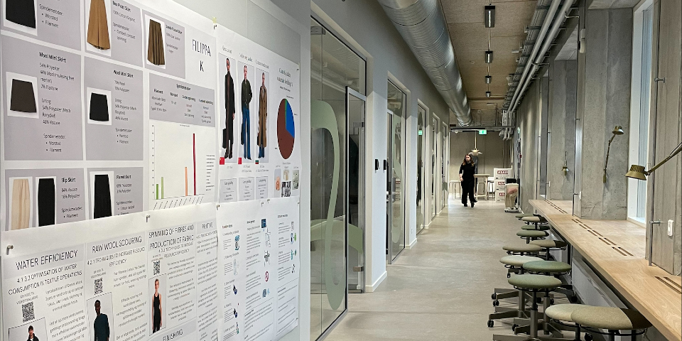 I indretningen af de nye lokaler på Sydhavnen