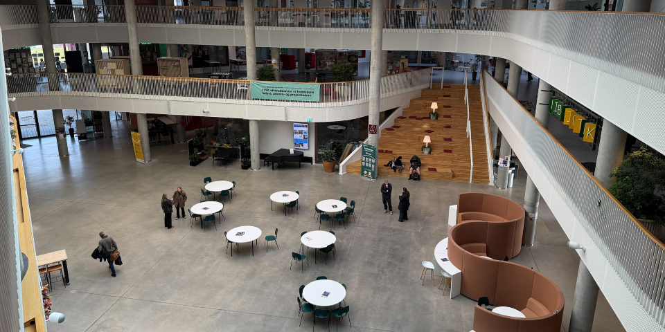 Atrium på Campus Horsens