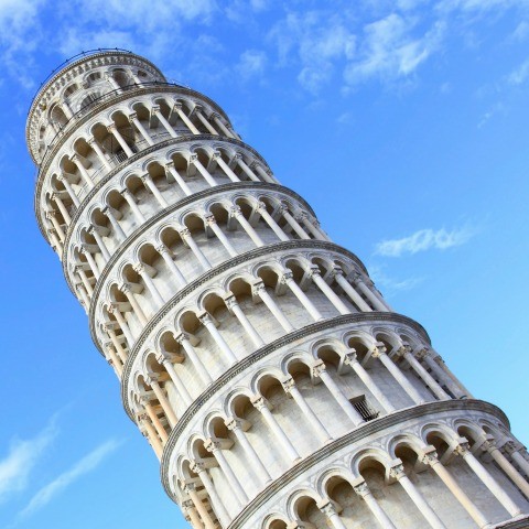 Det skæve tårn i Pisa