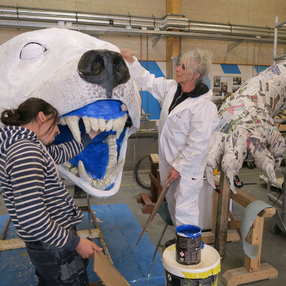 Billede fra projektet Isbjørnens styrke