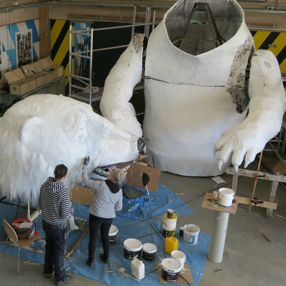 Billede fra projektet Isbjørnens styrke