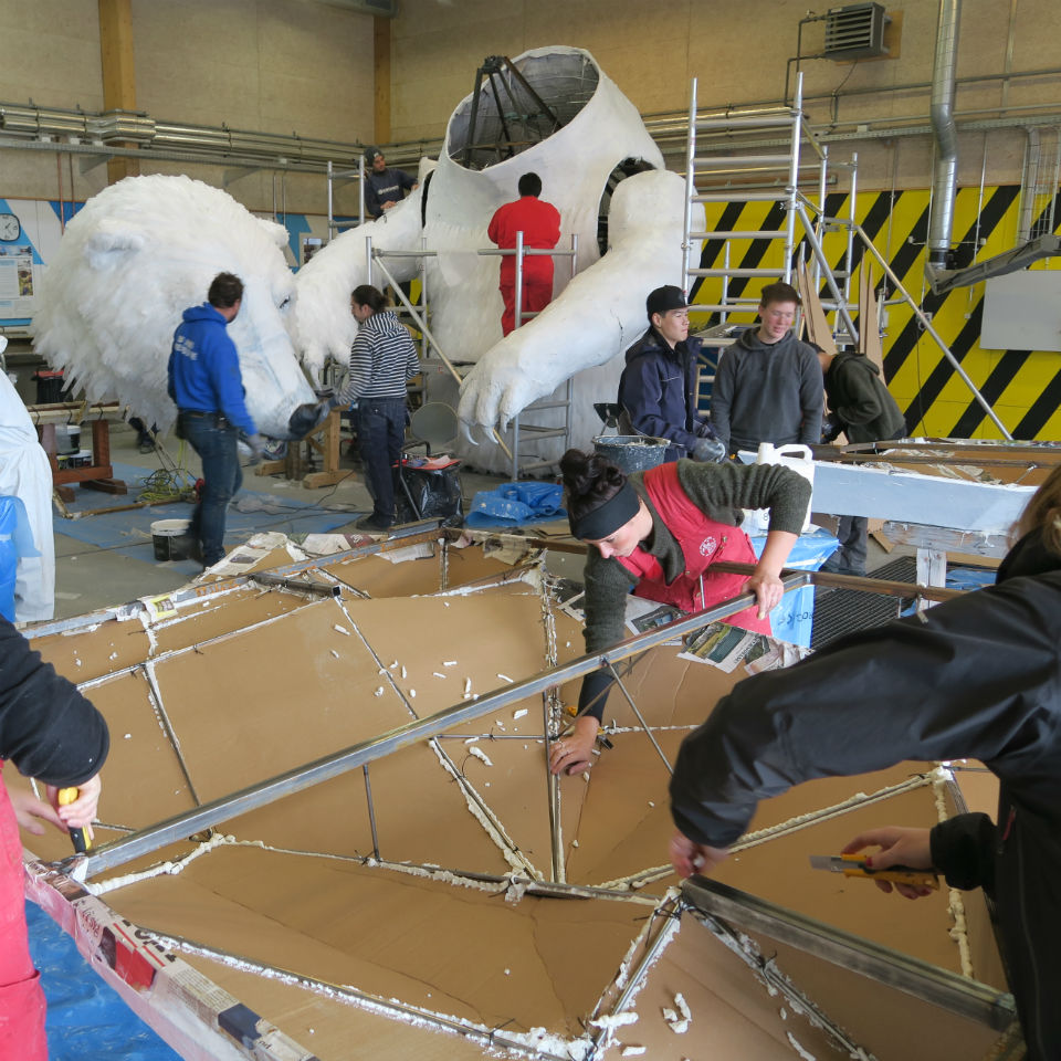 Billede fra projektet Isbjørnens styrke