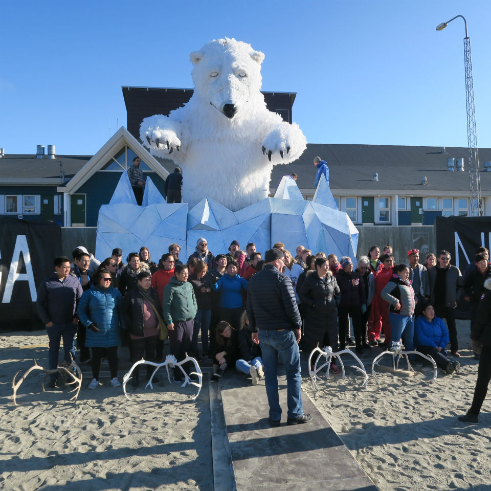 Billede fra projektet Isbjørnens styrke