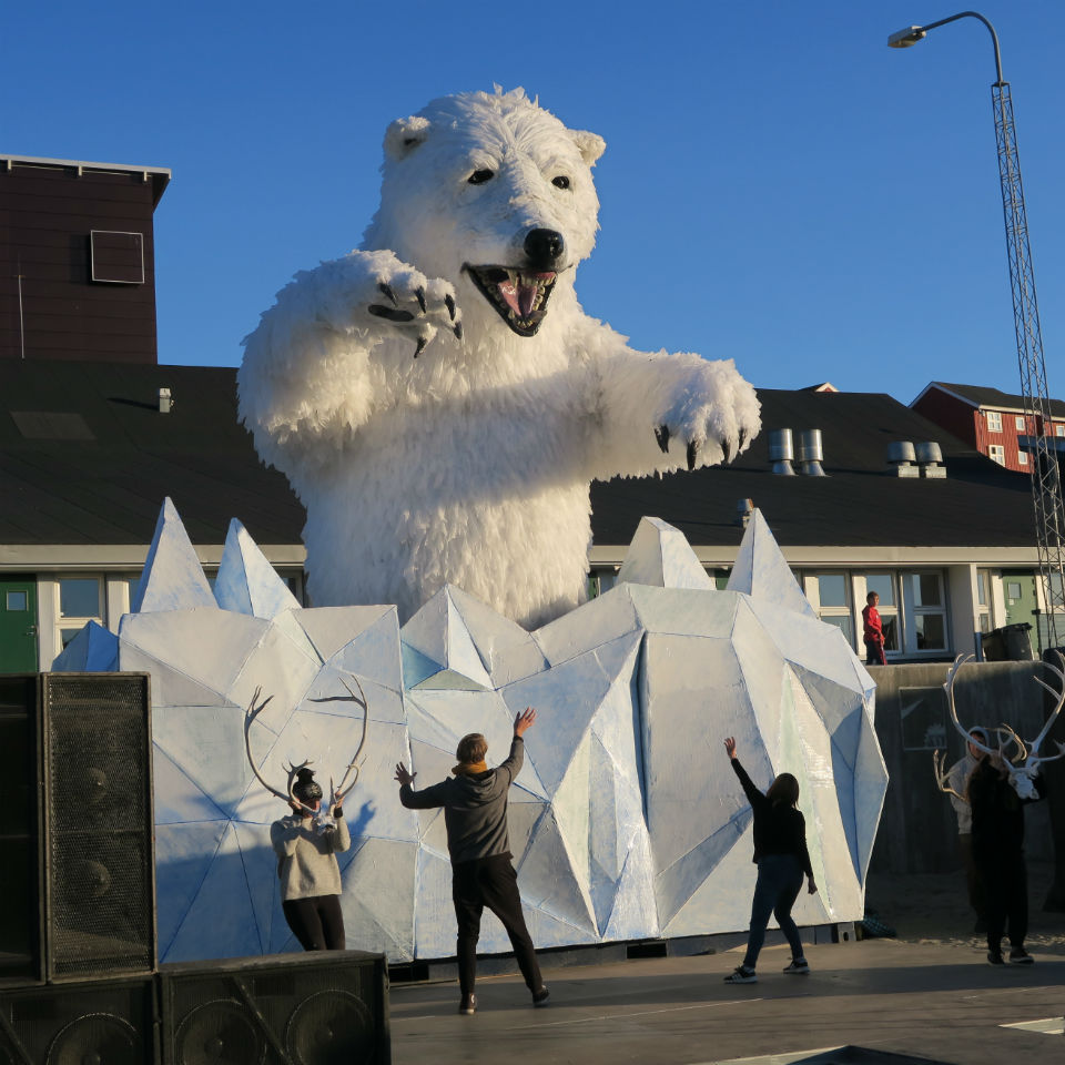 Billede fra projektet Isbjørnens styrke