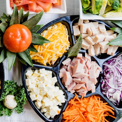 Grøntsager på bord