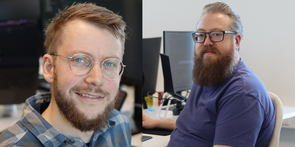 To softwareingeniørtrainee studerende