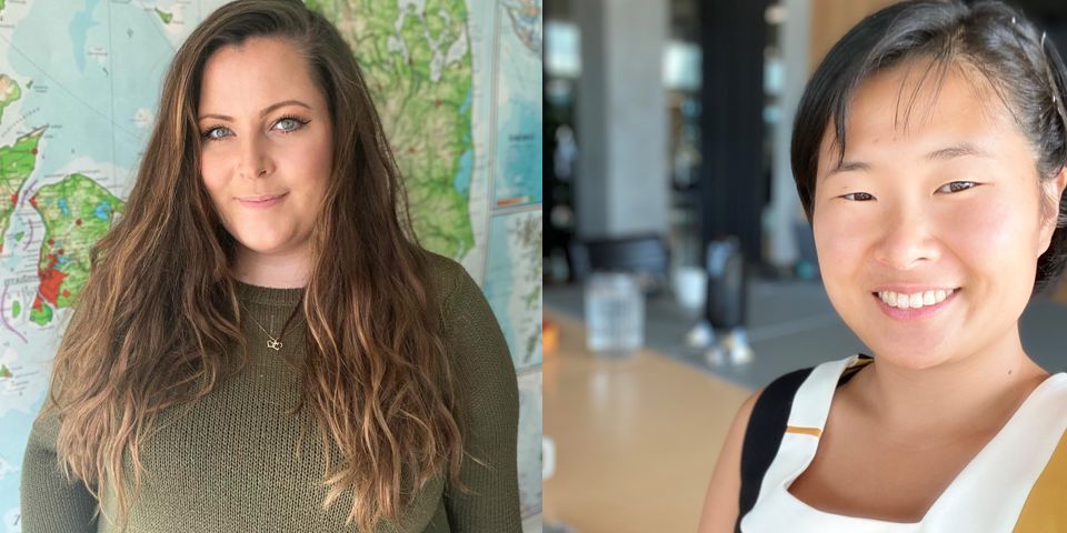 billede af formand og næstformand i studenterraadet